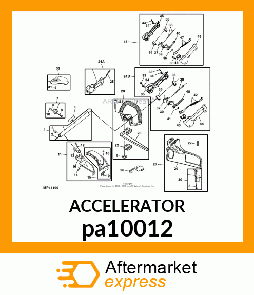 THROTTLE CONTROL, 1"/26MM, MHI pa10012