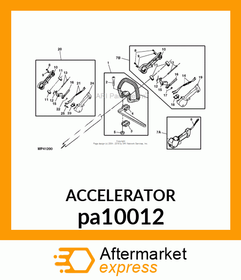 THROTTLE CONTROL, 1"/26MM, MHI pa10012