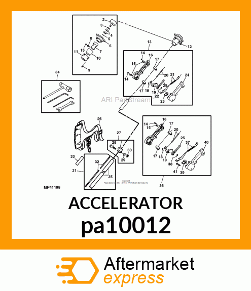 THROTTLE CONTROL, 1"/26MM, MHI pa10012