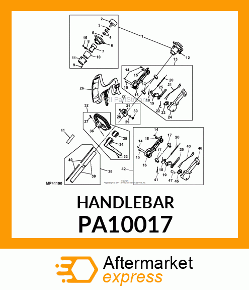 Handlebar PA10017