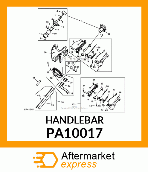 Handlebar PA10017