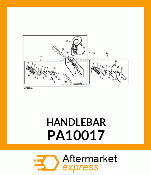 Handlebar PA10017