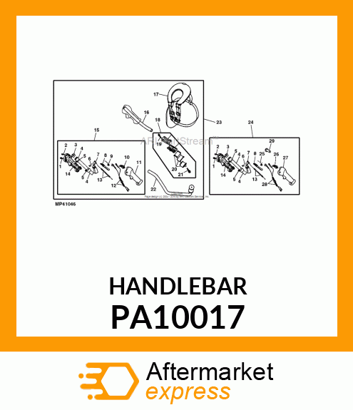 Handlebar PA10017