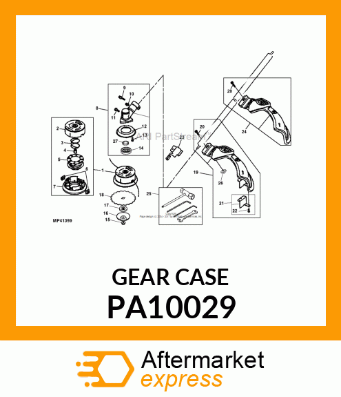 Gear Case PA10029