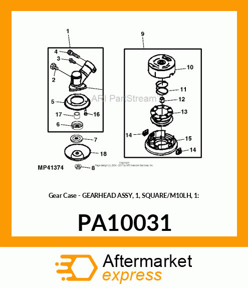 Gear Case PA10031