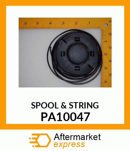 SPOOL W/STRING, .080" F100BV PA10047