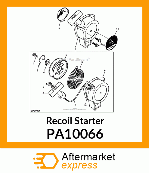 Recoil Starter PA10066