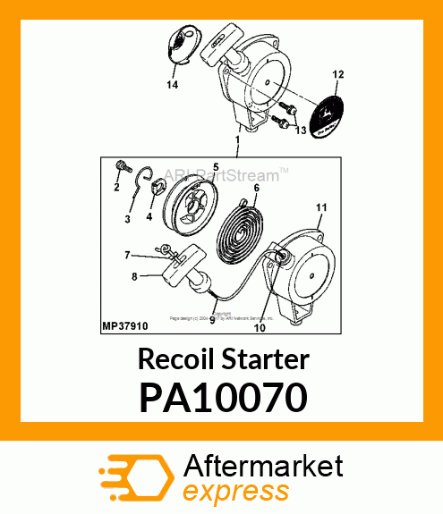 Recoil Starter PA10070