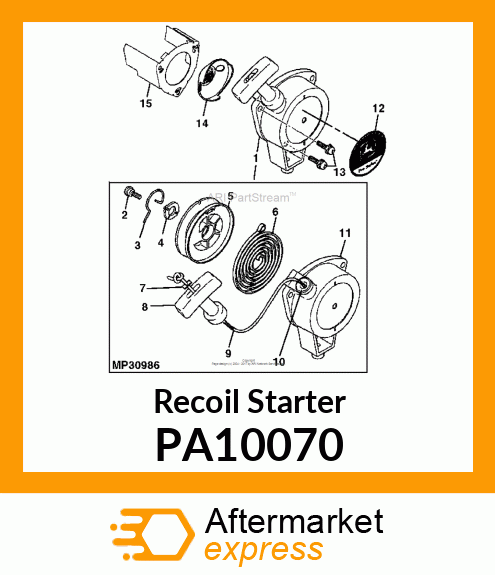 Recoil Starter PA10070