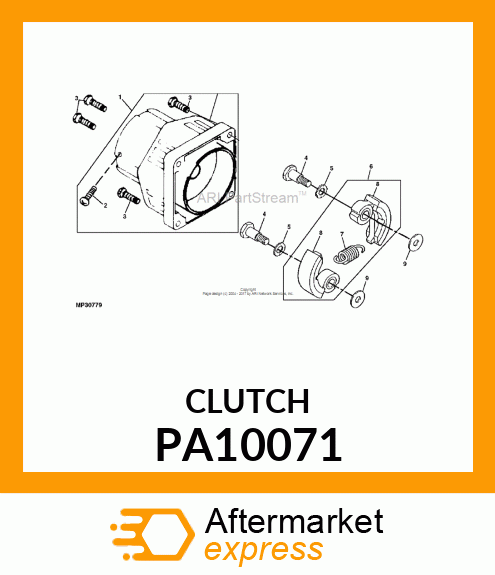 CLUTCH ASSY, TLE23 PA10071