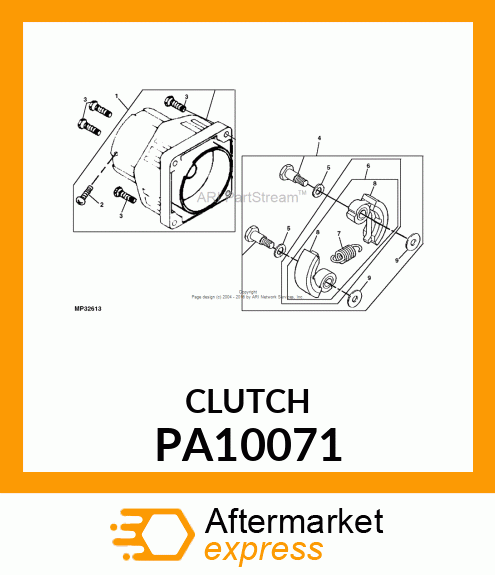 CLUTCH ASSY, TLE23 PA10071