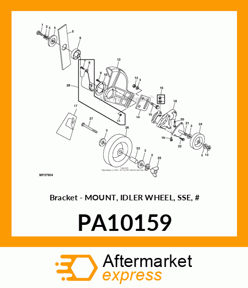 Bracket PA10159