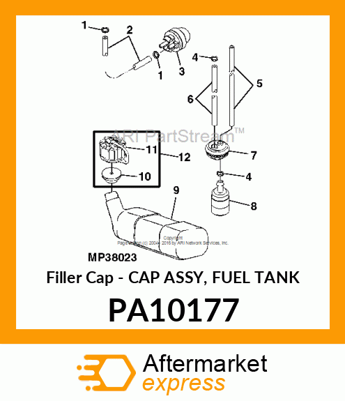 Filler Cap PA10177