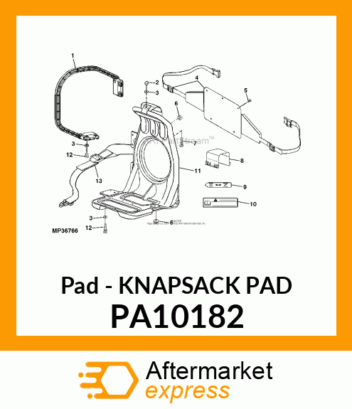 Pad PA10182