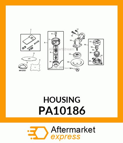 Housing PA10186