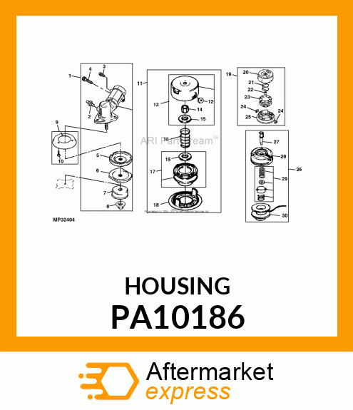 Housing PA10186