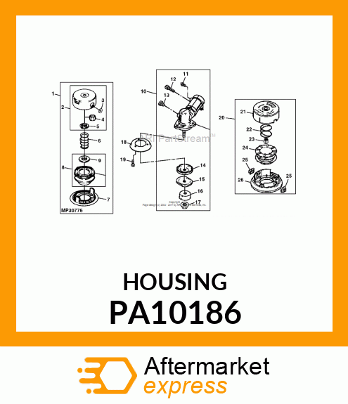 Housing PA10186