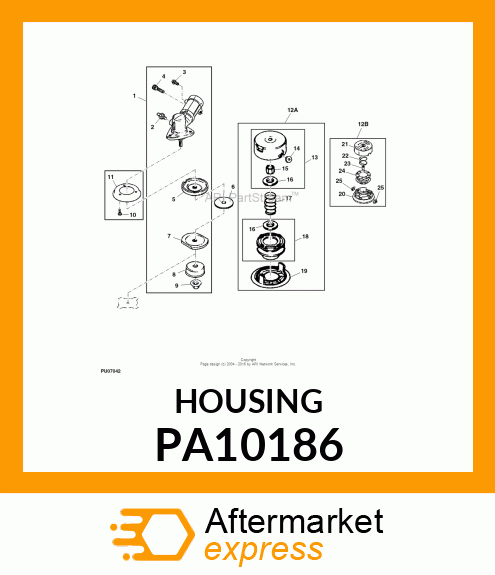 Housing PA10186