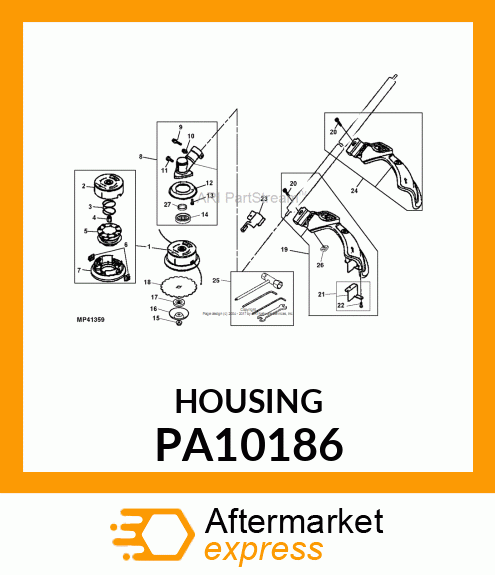 Housing PA10186