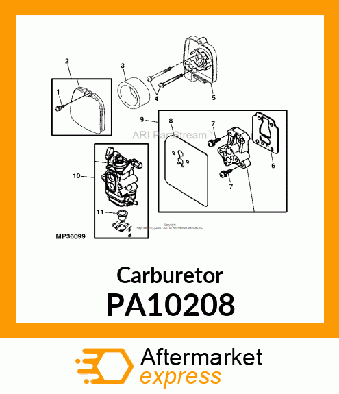 Carburetor PA10208