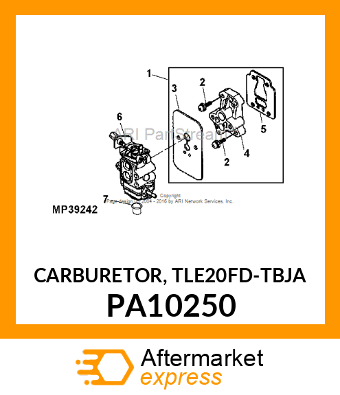 Carburetor PA10250