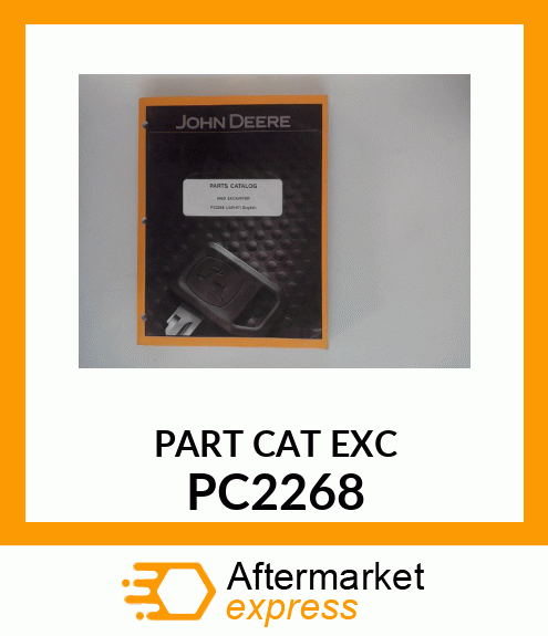 Paper Parts Catalog - PART CAT,595D EXCAVATOR PC2268