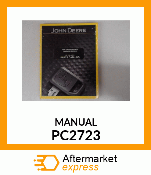 Paper Parts Catalog - PARTCAT,2500 GREENSMOWER GAS&DIESEL PC2723