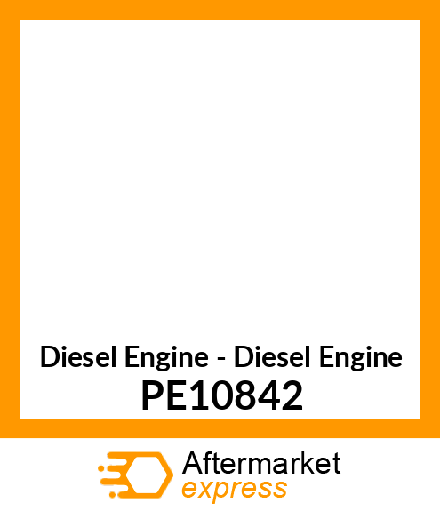 Diesel Engine - Diesel Engine PE10842