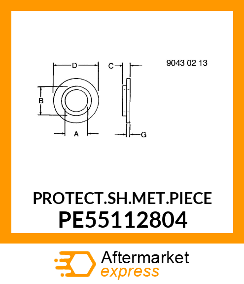 PROTECT.SH.MET.PIECE PE55112804