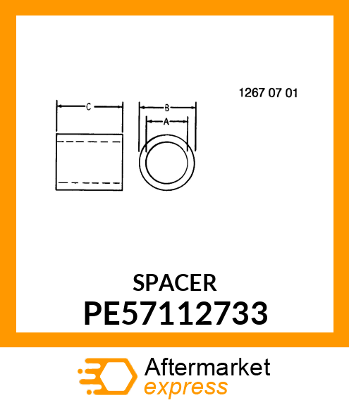 SPACER PE57112733