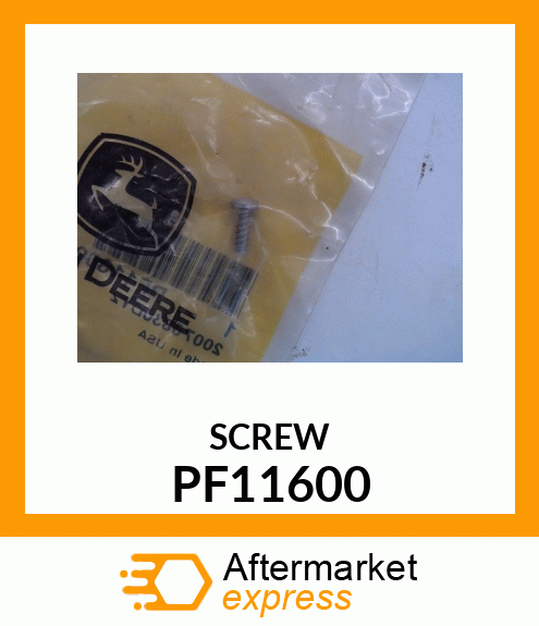 SCREW, SELF TAPPING PF11600