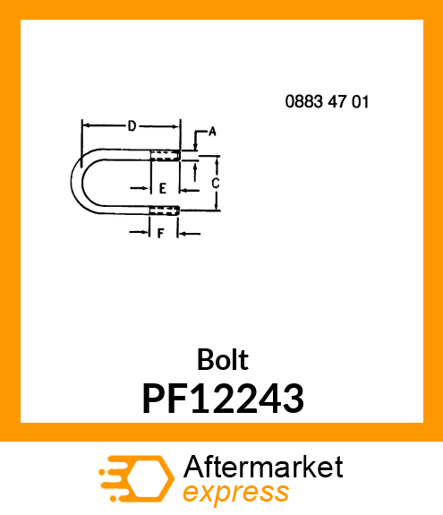 Bolt PF12243