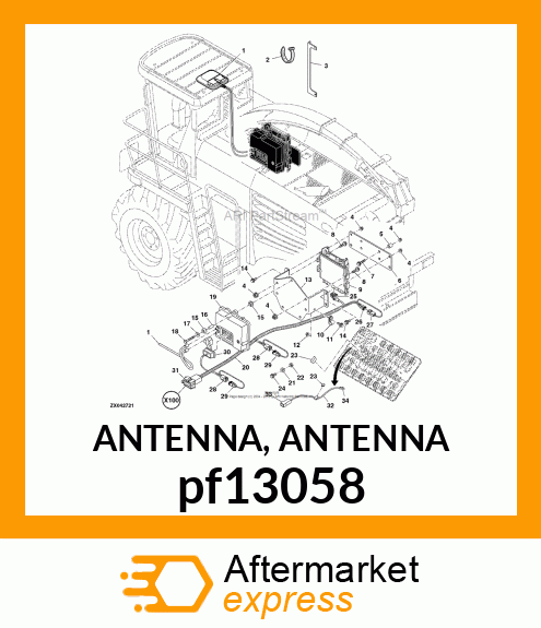 ANTENNA, ANTENNA pf13058