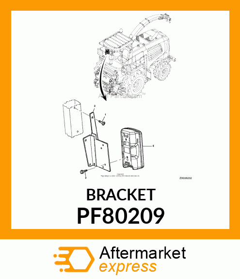 BRACKET ASSY, DISPLAY PF80209