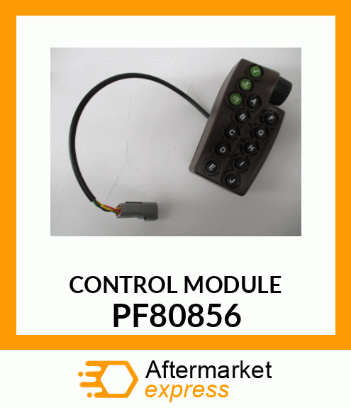 DISPLAY CONTROL, W/GUARDED BUTTONS PF80856