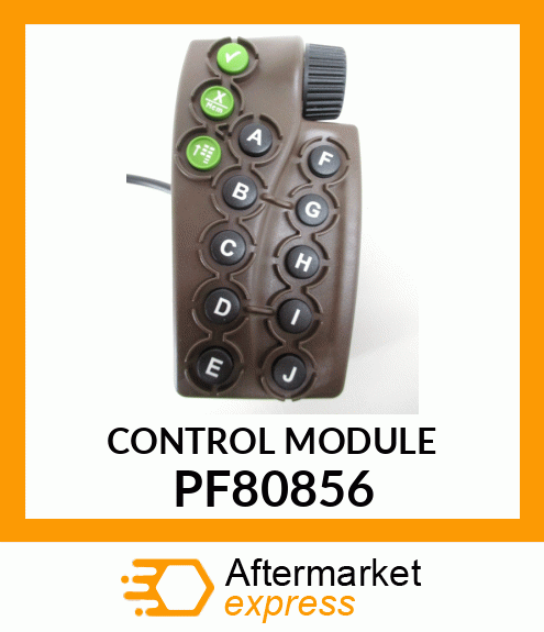 DISPLAY CONTROL, W/GUARDED BUTTONS PF80856