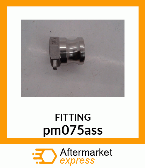 ADAPTER MALE 316 SS 3/4" pm075ass