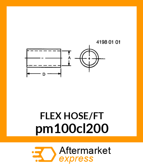 SUCTION/DISCHARGE HOSE 2" JDS205 pm100cl200