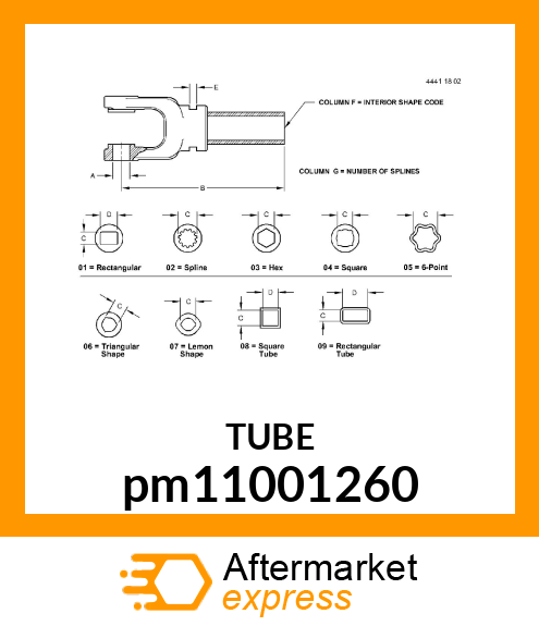 TUBE pm11001260