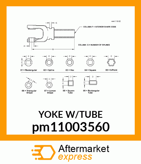 TUBE pm11003560