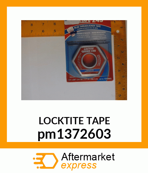 249 THREADLOCKER TAPE pm1372603