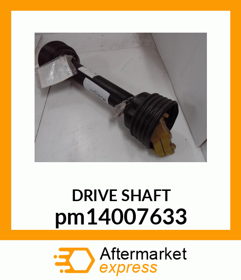 COMBINE HEADER UNIVERSAL DRIVESHAFT pm14007633