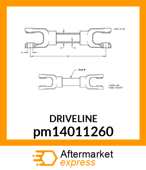 DRIVELINE pm14011260