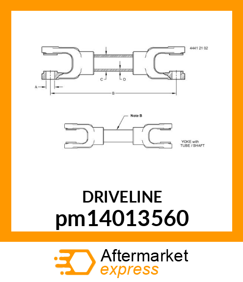 DRIVELINE pm14013560