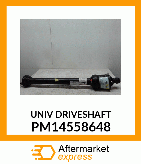 Universal Driveshaft - UNIVERSAL DRIVESHAFT PM14558648