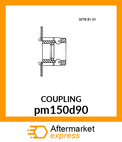 COUPLING FEMALE POLY 1 pm150d90