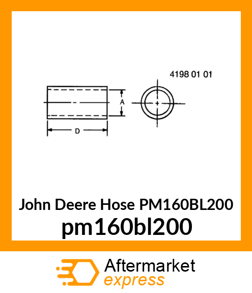 PVC DISCHARGE HOSE 2" JDS205 pm160bl200