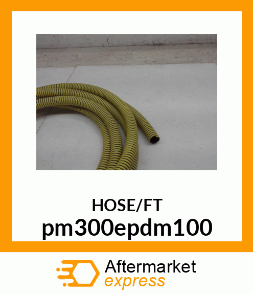 LIQ SUCTION,DISCHARG HOSE 1"JDS205 pm300epdm100