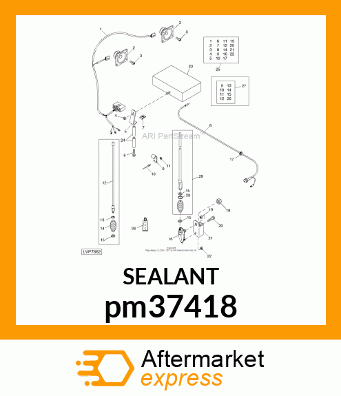 THREAD LOCKER 242 6 ML TUBE pm37418