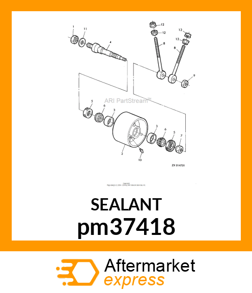 THREAD LOCKER 242 6 ML TUBE pm37418